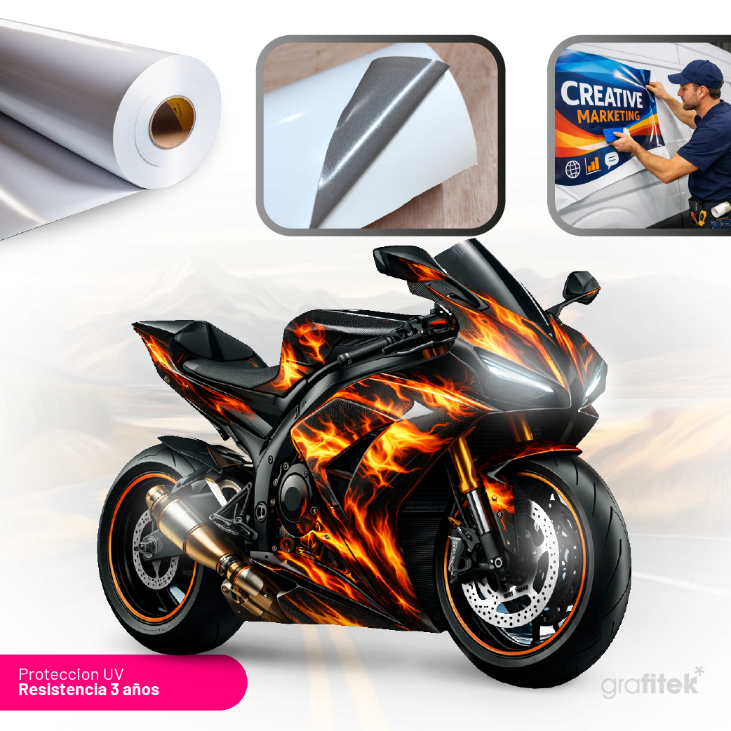 vinilo adhesivo vehicular